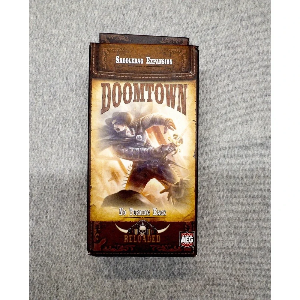 New Unopened Doomtown Reloaded No Turning Back Saddlebag Expansion‎ #5 (Alderac)